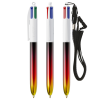 View Image 4 of 5 of BIC® 4 Colours Flags Pen with Lanyard