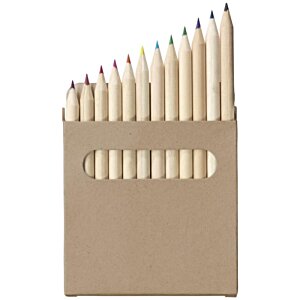 Additional Image 1 - a group of colored pencils in a box