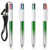 View Image 3 of 5 of BIC® 4 Colours Bi-Color Pen with Lanyard