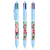 a group of pens with a floral design