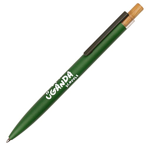 Additional Image 7 - a green pen with a brown cap