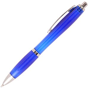 Additional Image 1 - a blue pen with silver cap