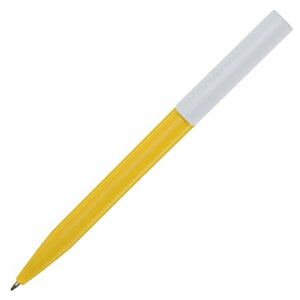 Additional Image 4 - a yellow pen with white cap