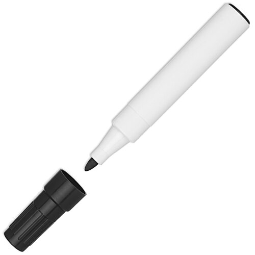 Additional Image 4 - a white marker with black cap