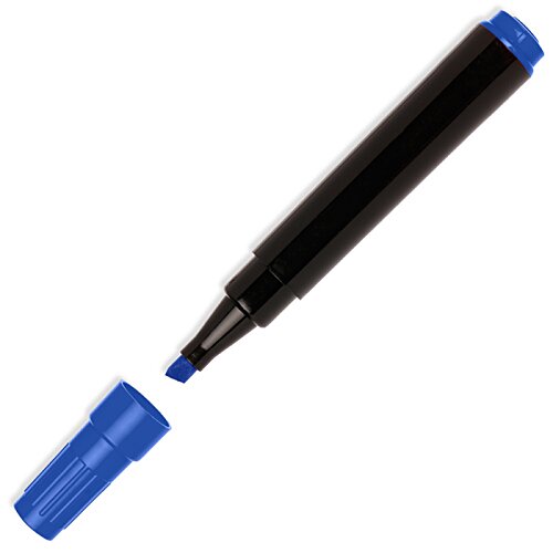 Additional Image 3 - a blue highlighter with a cap