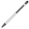 a white and grey pen