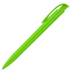 a green pen on a white background