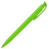 a green pen on a white background