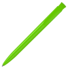 a green pen on a white background