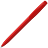 a red pen on a white background