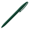 a green pen on a white background