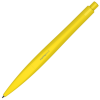 a yellow pen on a white background