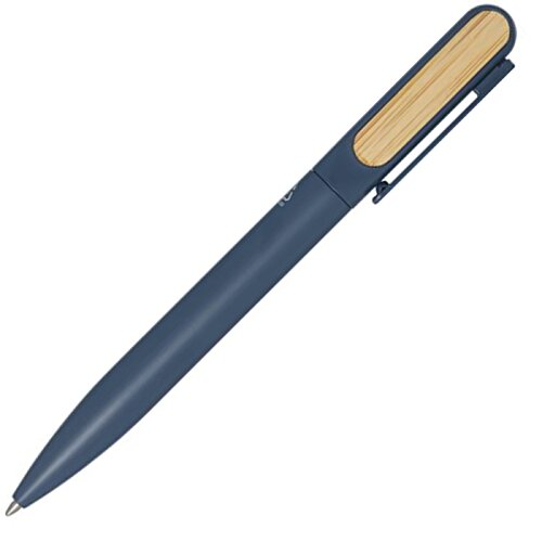 Additional Image 3 - a blue pen with a brown handle