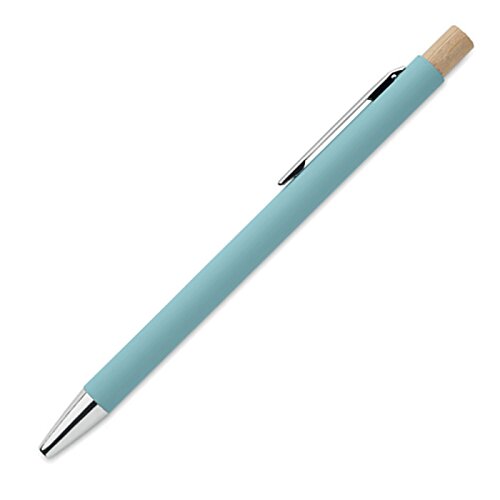 Additional Image 5 - a blue pen with a rubber cap