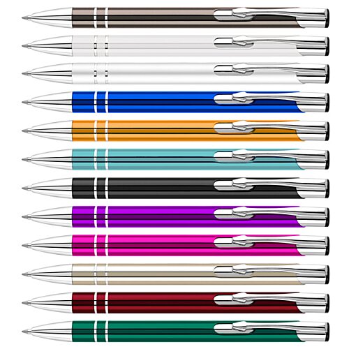 Additional Image 1 - a group of pens in different colors
