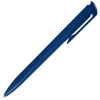 a blue pen on a white background