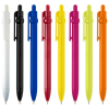 a group of pens in different colors