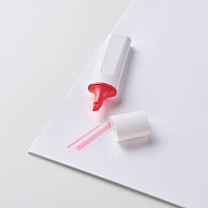 Additional Image 2 - a white and red highlighter on a white surface
