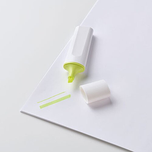 Additional Image 1 - a white and yellow highlighter on a white surface