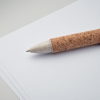 a pencil with a cork tip