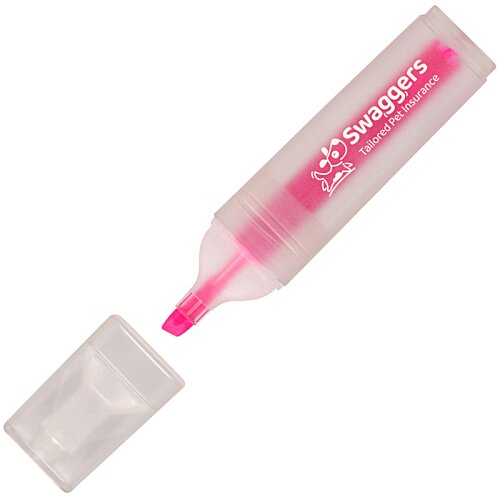 Additional Image 3 - a pink pen with a white cap