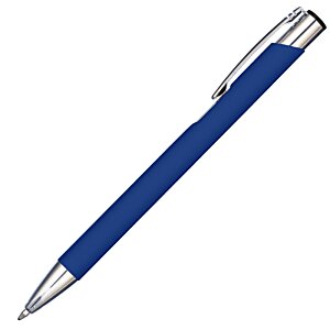 Additional Image 2 - a blue pen with silver cap