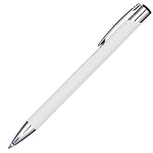 Additional Image 22 - a white pen with silver cap