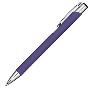 Additional Image 4 - a purple pen with silver cap