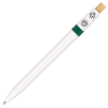 Additional Image 2 - a white pen with a brown cap