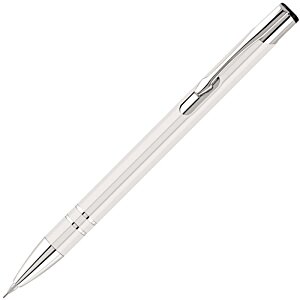Additional Image 2 - a white pen with a silver tip