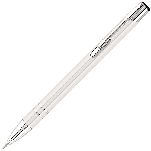 Additional Image 2 - a white pen with a silver tip