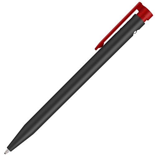 Additional Image 4 - a black pen with red cap