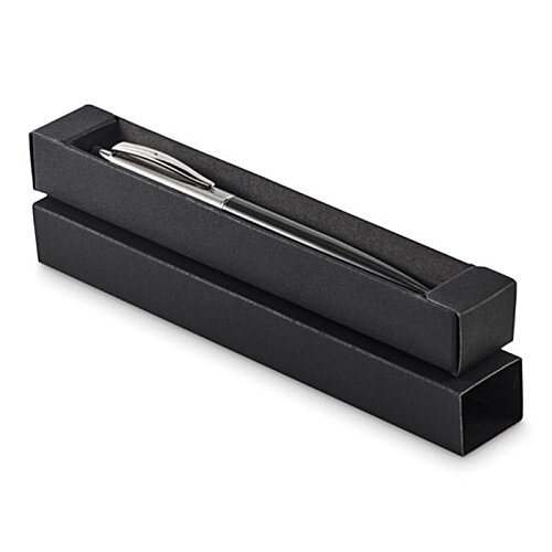 Additional Image 1 - a black rectangular object with a metal handle
