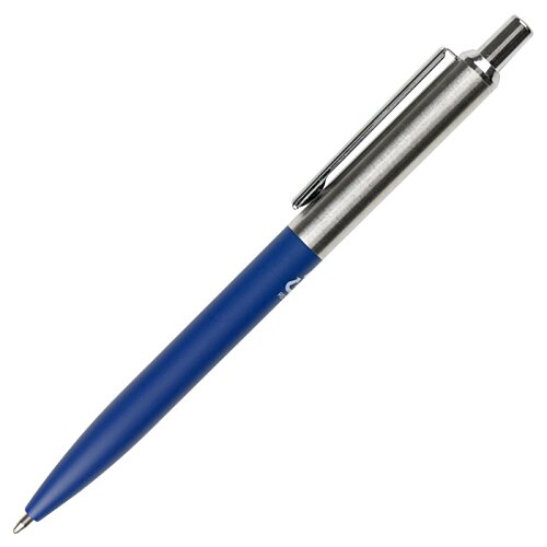 Additional Image 3 - a blue pen with a silver cap