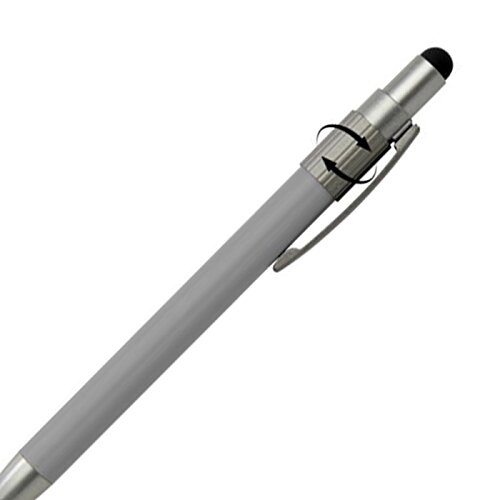 Additional Image 6 - a white pen with a black cap