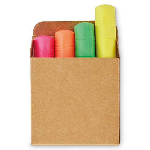 Additional Image 4 - a group of markers in a brown box