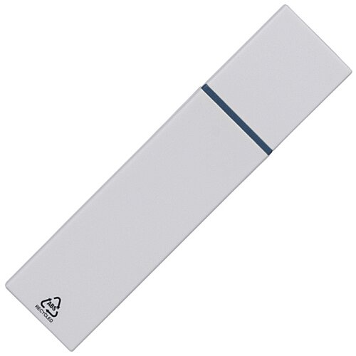 Additional Image 1 - a white rectangular object with a blue strip