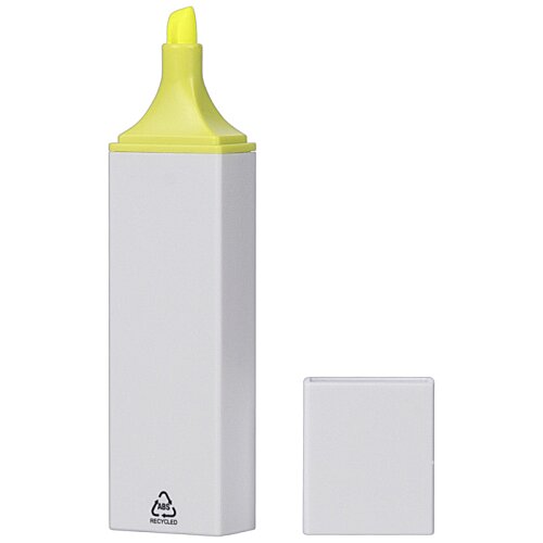 Additional Image 5 - a white marker with yellow highlighter