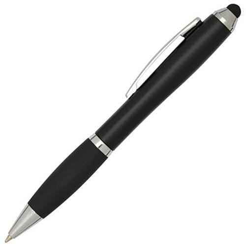 Additional Image 1 - a black pen with silver cap