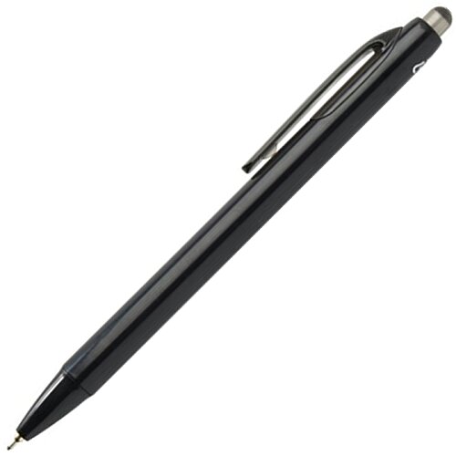 Additional Image 1 - a black pen with a silver cap
