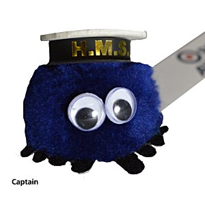 Additional Image 17 - a stuffed toy with eyes and a hat