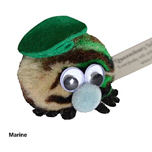 Additional Image 21 - a stuffed animal with a green hat