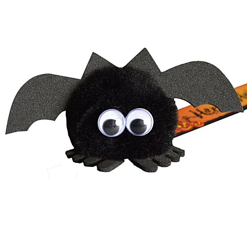 Additional Image 1 - a black bat with black wings and black bat wings