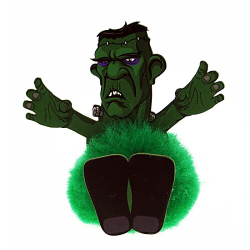 Additional Image 1 - a green monster sitting on a white background