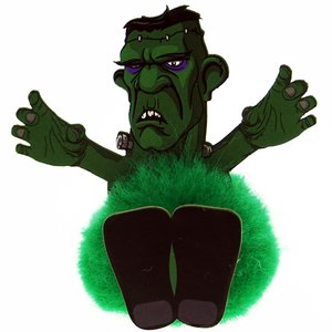 Additional Image 2 - a green cartoon character with arms and legs