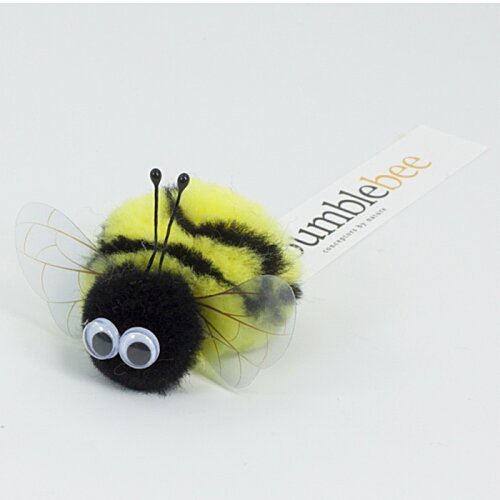 Additional Image 2 - a yellow toy bee on a white surface