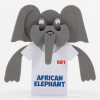 View Image 18 of 26 of Foam Animal Badges