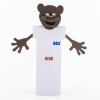 Additional Thumbnail Image 10 - a cartoon bear with arms and legs