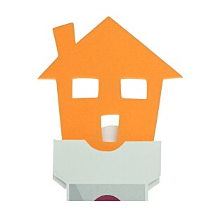 Additional Image 1 - a orange house with white background
