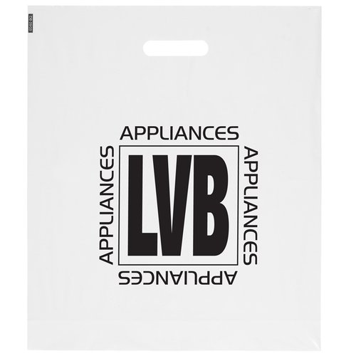 Additional Image 1 - a white bag with black text